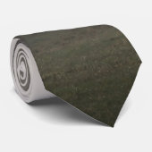 Foggy Starburst Tree Landscape Stropdas (Opgerold)