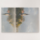 Foggy sunrise Lake Bled Legpuzzel (Horizontaal)