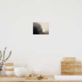 Foggy Sunrise Poster (Keuken)