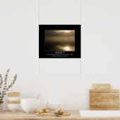 Foggy Sunrise Serenity De-Motivating Poster (Keuken)