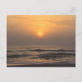 Foggy Sunset, Cape San Blas, Florida Briefkaart