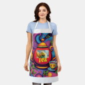 Foggy tea apron  schort (Gedragen)