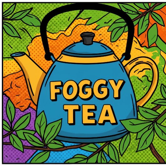 Foggy Tea-shirr T-shirt