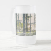 Foggy Trees at Table Rock Bijbelse Verse Matglas Bierpul (Voorkant links)