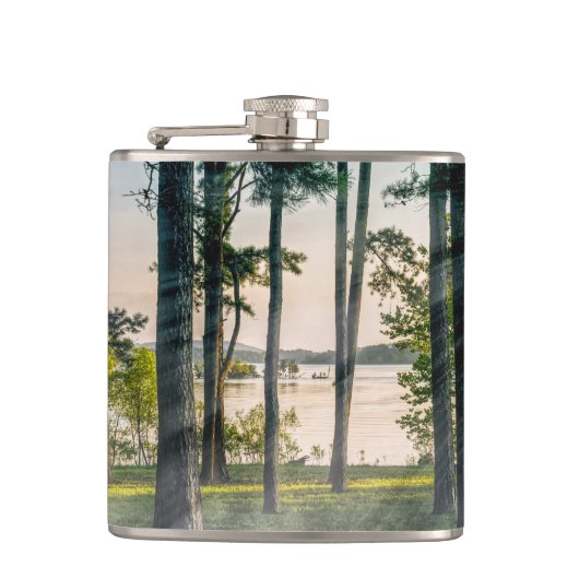 Foggy Trees at Table Rock Heupfles (Voorkant)