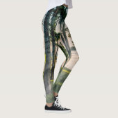 Foggy Trees at Table Rock Leggings (Rechts)