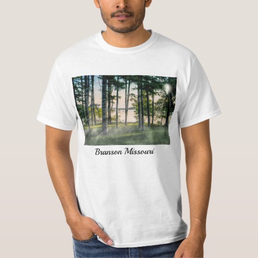 Foggy Trees at Table Rock T-shirt (Voorkant)