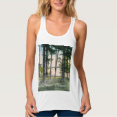 Foggy Trees at Table Rock Tanktop (Voorkant)