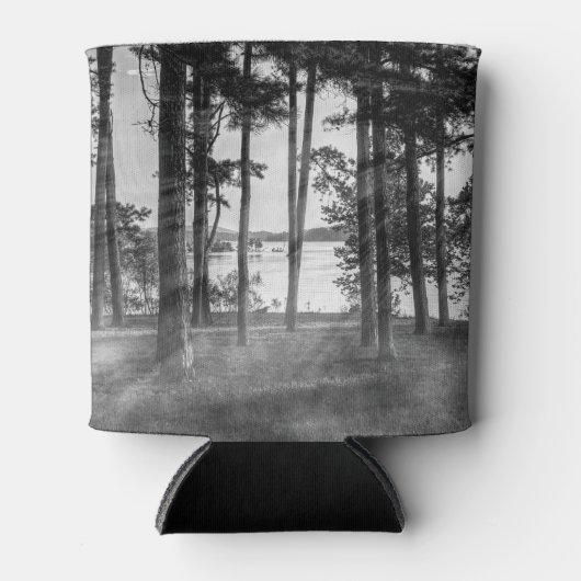 Foggy Trees bij Table Rock Graysale Blikjeskoeler (Voorkant)