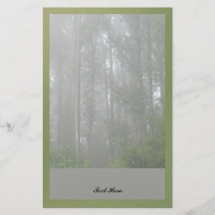 Foggy Trees Briefpapier
