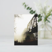 Foggy Waterfront 13 Briefkaart (Staand voorkant)