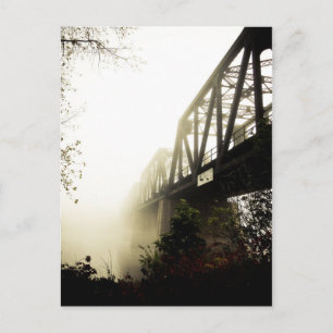 Foggy Waterfront 13 Briefkaart