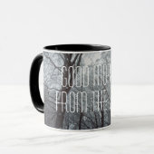 Foggy Winter Forest Mok (Voorkant links)