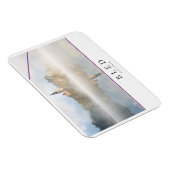 Foggy-zonsopgang bij Lake Bled Magneet (Rechterzijde)