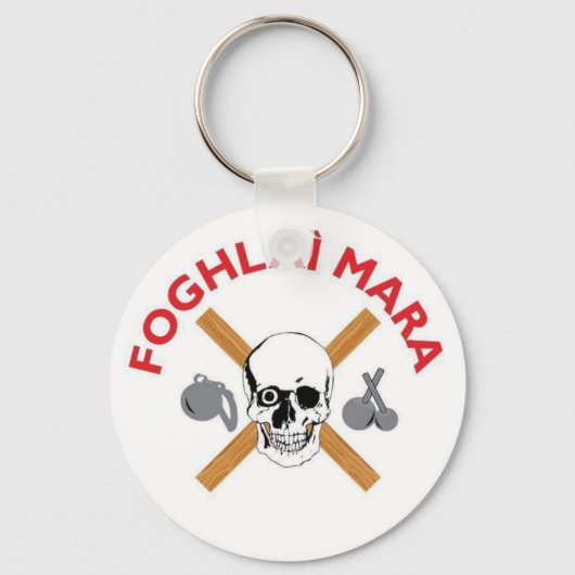 Foghlai Mara Sleutelhanger, White Sleutelhanger (Voorkant)