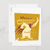 Foghorn Ah, ben een kip Briefkaart (Voorkant / Achterkant)