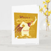 Foghorn Ah, ben een kip Kaart (Gele Bloem)