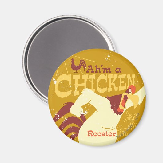 Foghorn Ah, ben een kip Magneet (Voorkant / Achterkant)