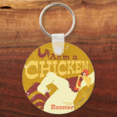 Foghorn Ah, ben een kip Sleutelhanger (Voorkant)