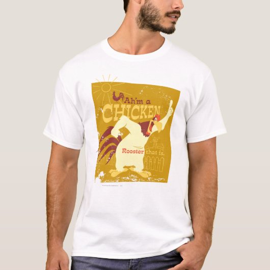 Foghorn Ah, ben een kip T-shirt (Voorkant)