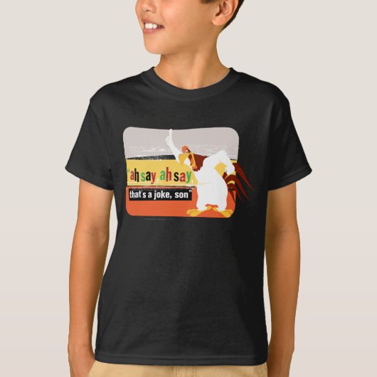 Foghorn Dat is een grap, jongen T-shirt (Voorkant)