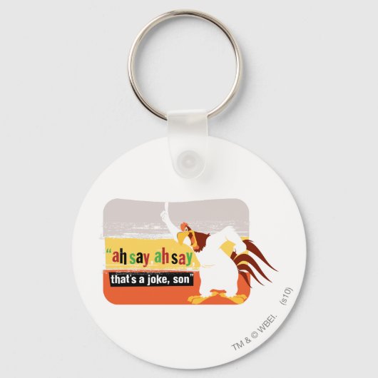 Foghorn dat is een Joke, zoon Sleutelhanger (Voorkant)