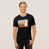 Foghorn dat is een Joke, zoon Tri-Blend Shirt (Voorkant volledig)