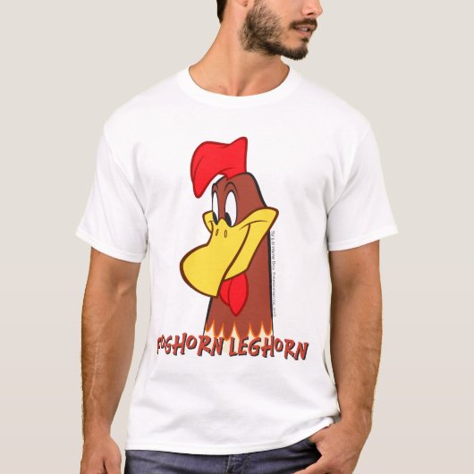 Foghorn die naar beneden kijkt t-shirt (Voorkant)