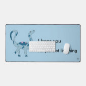Foghorn Dino I Hear You Funny Meme Desk Mat (Keyboard & Muis)