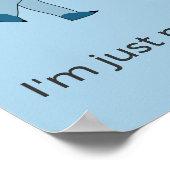 Foghorn Dino "I Hear You" Funny Poster (Hoek)