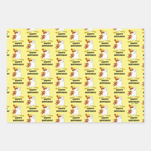 Foghorn Leghorn Arms Crossed Inpakpapier Vel (Voorkant)