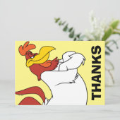 Foghorn Leghorn Arms Crossed Kaart (Staand voorkant)