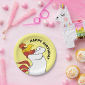 Foghorn Leghorn Arms Crossed Papieren Bordje (Feest)