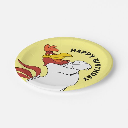 Foghorn Leghorn Arms Crossed Papieren Bordje (Gekanteld)