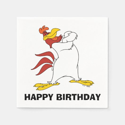 Foghorn Leghorn Arms Crossed Servet (Voorkant)