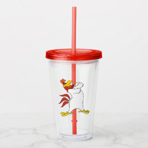 Foghorn Leghorn Arms gekruist Acryl Drinkbeker