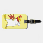 Foghorn Leghorn Arms gekruist Bagagelabel (Voorkant horizontaal)