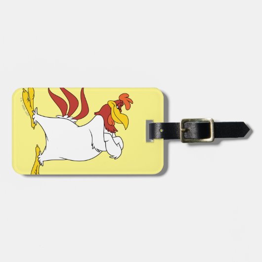 Foghorn Leghorn Arms gekruist Bagagelabel (Voorkant horizontaal)