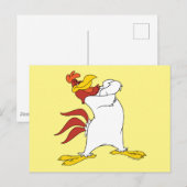 Foghorn Leghorn Arms gekruist Briefkaart (Voorkant / Achterkant)