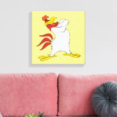 Foghorn Leghorn Arms gekruist Canvas Afdruk (Insitu (Woonkamer))