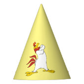 Foghorn Leghorn Arms gekruist Feesthoedjes (Voorkant)