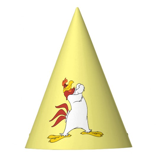 Foghorn Leghorn Arms gekruist Feesthoedjes (Voorkant)