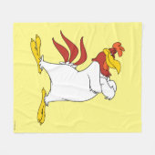 Foghorn Leghorn Arms gekruist Fleece Deken (Voorkant (Horizontaal))