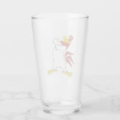 Foghorn Leghorn Arms gekruist Glas (Achterkant)