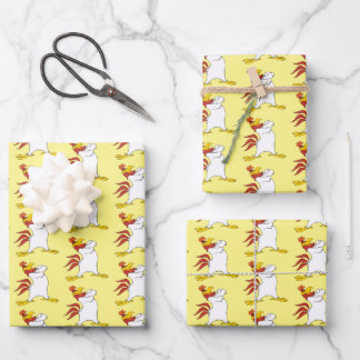 Foghorn Leghorn Arms gekruist Inpakpapier Vel