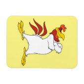 Foghorn Leghorn Arms gekruist Magneet (Horizontaal)