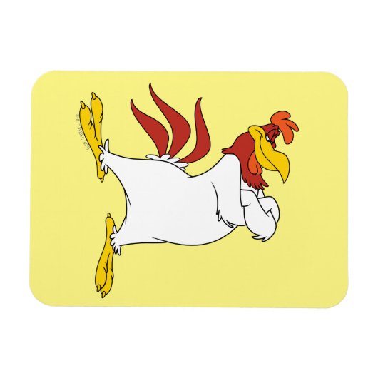 Foghorn Leghorn Arms gekruist Magneet (Horizontaal)