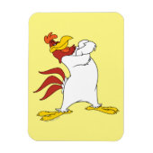 Foghorn Leghorn Arms gekruist Magneet (Verticaal)