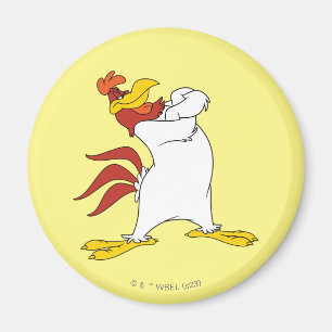 Foghorn Leghorn Arms gekruist Magneet