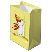 Foghorn Leghorn Arms gekruist Medium Cadeauzakje (Voorkant Gekanteld)
